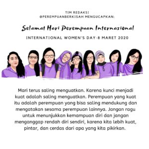 SELAMAT HARI PEREMPUAN INTERNASIONAL